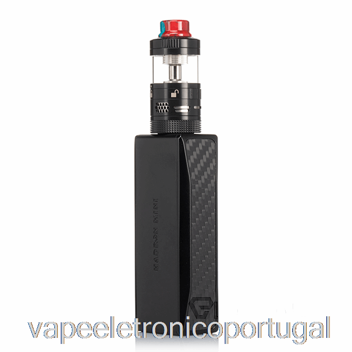 Vape Eletrônico Steam Crave Hadron Mini Dna100c 100w Starter Kit Supremo - Preto